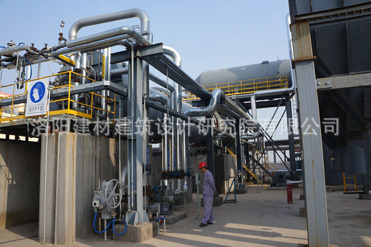 油頁巖干餾回轉爐工程案例