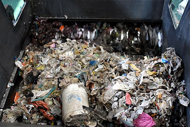 生活垃圾的破碎方法